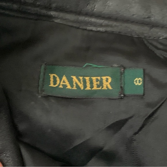 Vintage Danier 80s 90s Black Leather Pants - Picture 8 of 10